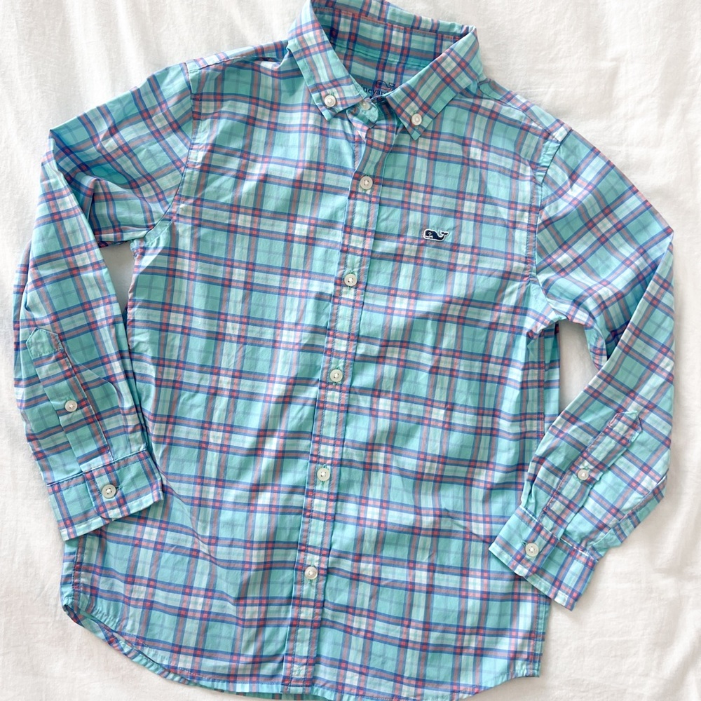 Size 6 Vineyard Vines Performance Button Down Shirt